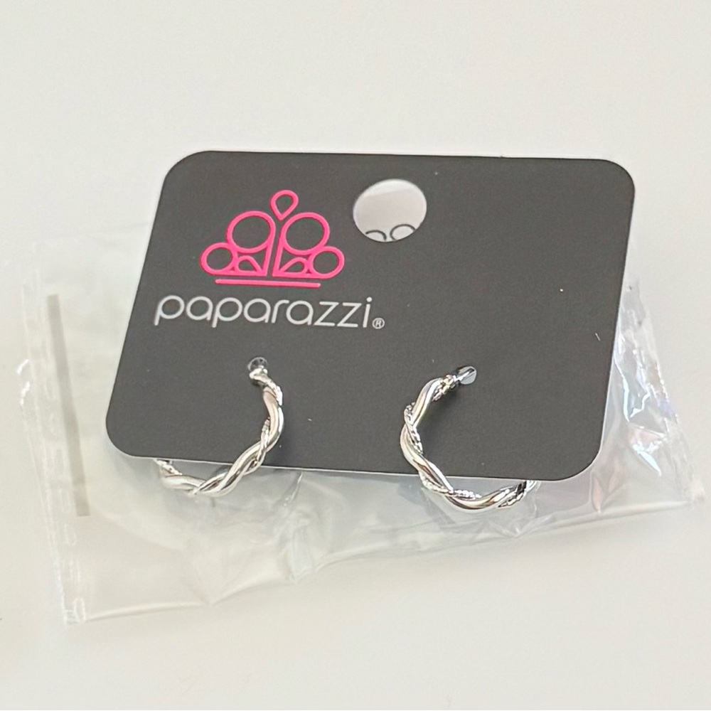 Paparazzi Silver Hoop Earrings